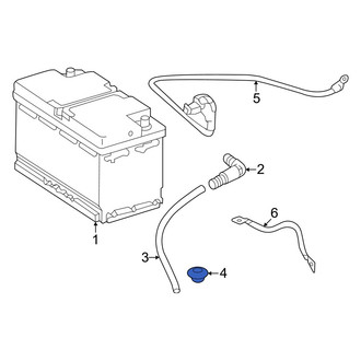 Mercedes-Benz OE - Battery Vent Tube Grommet