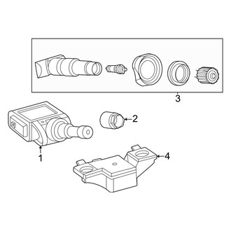 Mercedes-Benz OE - Electrical - Tire Pressure Monitor Components