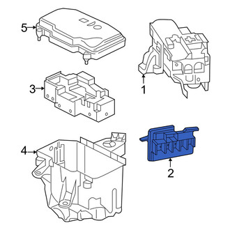 Mercedes-Benz OE - Front Outer Fuse and Relay Center
