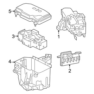 Mercedes-Benz OE - Electrical - Fuse & Relay (Engine Compartment)