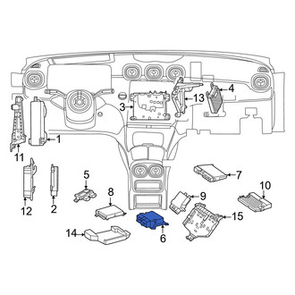 Mercedes-Benz OE - Air Bag Control Module