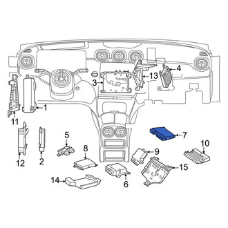 Mercedes-Benz OE - Front Left Power Seat Control Module