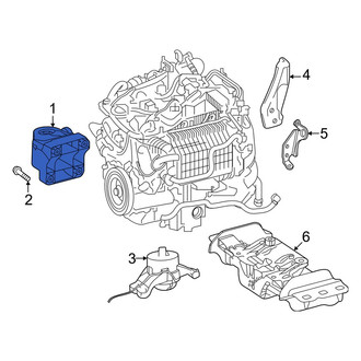 Mercedes-Benz OE - Left Engine Mount Bracket