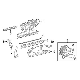 Mercedes-Benz OE - Engine - Turbocharger & Components (Turbocharger & Components), (3.0L)