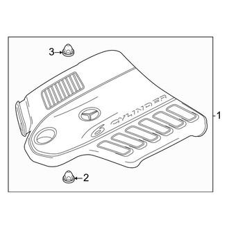 Mercedes-Benz OE - Engine Appearance Cover