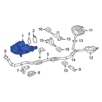 Mercedes-Benz OE - Catalytic Converter