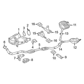 Mercedes-Benz OE - Exhaust System - Exhaust Components