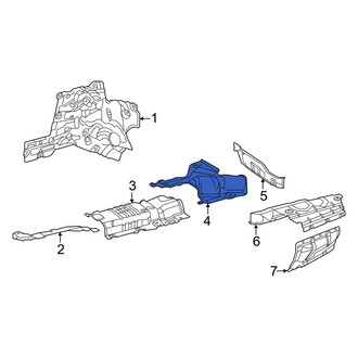 Mercedes-Benz OE - Fuel Tank Shield