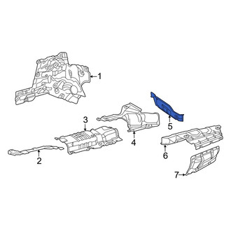 Mercedes-Benz OE - Rear Floor Pan Heat Shield