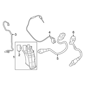 Mercedes-Benz OE - Emission System - Emission Components
