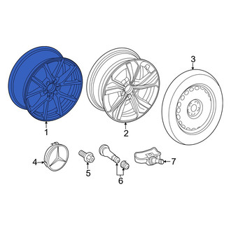 Mercedes-Benz OE - Wheel