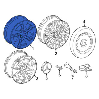 Mercedes-Benz OE - Wheel
