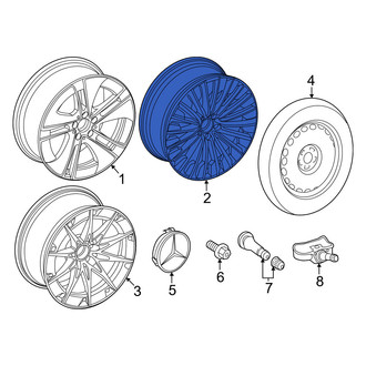Mercedes-Benz OE - Wheel