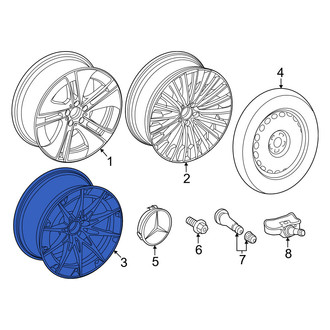 Mercedes-Benz OE - Wheel