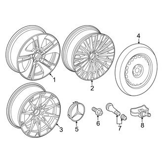Mercedes-Benz OE - Wheels (19" Wheels)