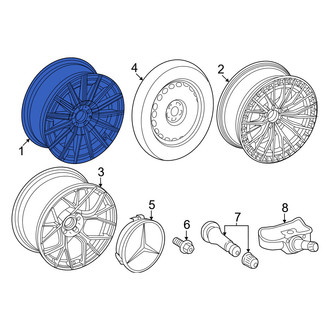 Mercedes-Benz OE - Wheel