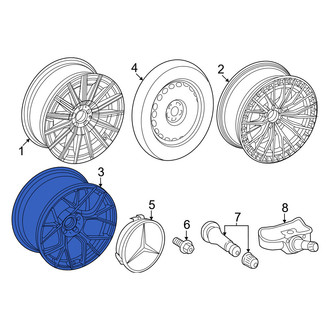 Mercedes-Benz OE - Wheel
