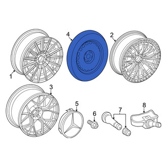 Mercedes-Benz OE - Wheel