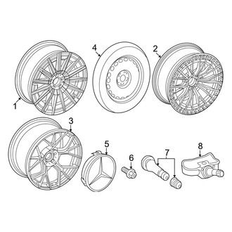 Mercedes-Benz OE - Wheels (20" Wheels)