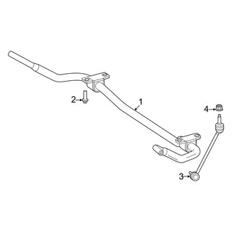 Mercedes-Benz OE - Front Suspension - Stabilizer Bar & Components