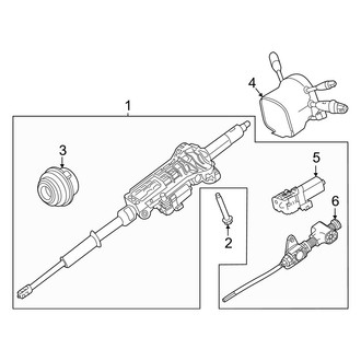 Mercedes-Benz OE - Steering Column Assembly