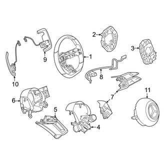 Mercedes-Benz OE - Steering Wheel & Trim (AMG Performance Wheel)