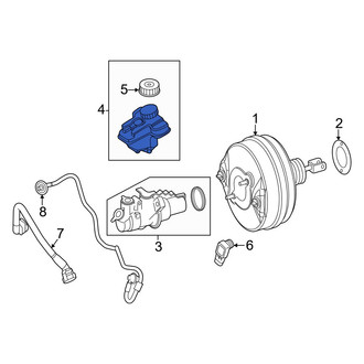 Mercedes-Benz OE - Brake Master Cylinder Reservoir
