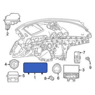 Mercedes-Benz OE - Instrument Cluster