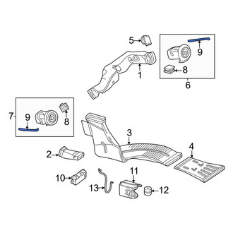 Mercedes-Benz OE - Front Left Upper Courtesy Light