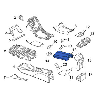 Mercedes-Benz OE - Console Armrest