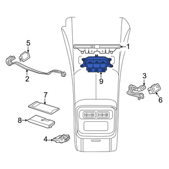 Mercedes-Benz OE - Convertible Top Switch