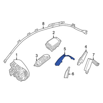 Mercedes-Benz OE - Front Left Seat Air Bag