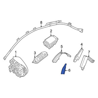 Mercedes-Benz OE - Center Left Seat Air Bag