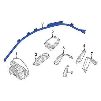 Mercedes-Benz OE - Left Curtain Air Bag
