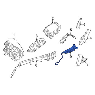 Mercedes-Benz OE - Rear Left Curtain Air Bag