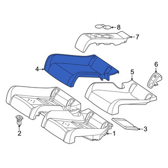 Mercedes-Benz OE - Rear Right Seat Cover