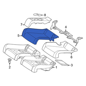 Mercedes-Benz OE - Rear Right Seat Cover