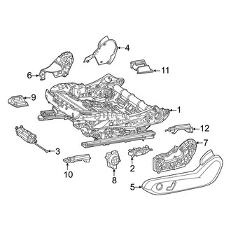 Mercedes-Benz OE - Seats & Tracks - Tracks & Components