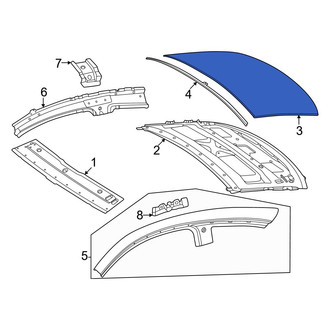 Mercedes-Benz OE - Roof Panel