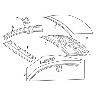 Mercedes-Benz OE - Roof & Components (Coupe)