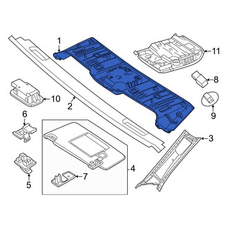 Mercedes-Benz OE - Roof Opening Trim