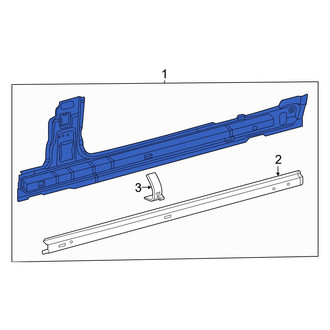 Mercedes-Benz OE - Left Inner Rocker Panel
