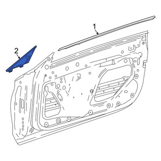 Mercedes-Benz OE - Front Left Door Applique
