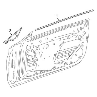 Mercedes-Benz OE - Door - Exterior Trim