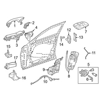 Mercedes-Benz OE - Door - Lock & Hardware