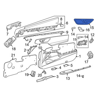 Mercedes-Benz OE - Front Left Power Seat Switch