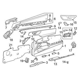 Mercedes-Benz OE - Door - Interior Trim