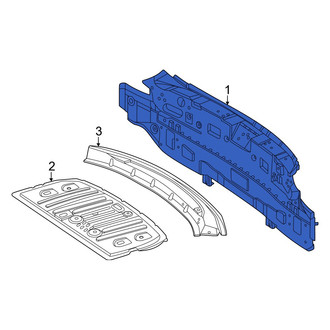 Mercedes-Benz OE - Rear Rear Body Panel