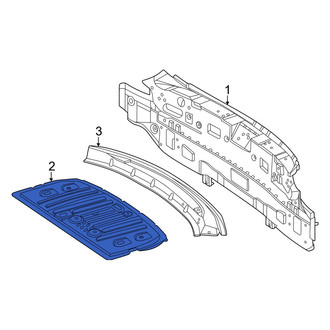 Mercedes-Benz OE - Rear Package Tray