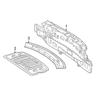 Mercedes-Benz OE - Rear Body & Floor - Rear Body (Coupe)